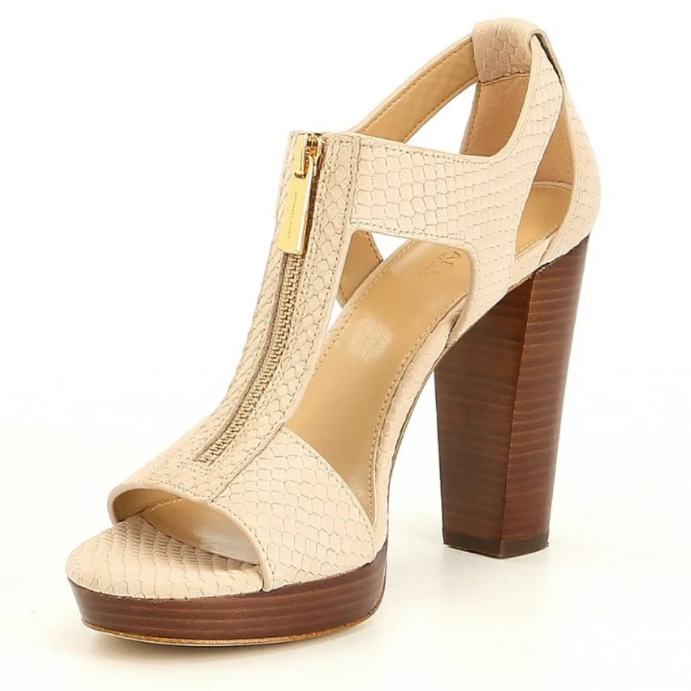 Michael kors Berkley Embossed Snake Print … - Picture 8 of 16